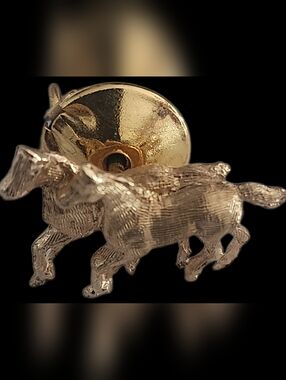 14 Karat Gold Running Horse Tie Tac/Pin